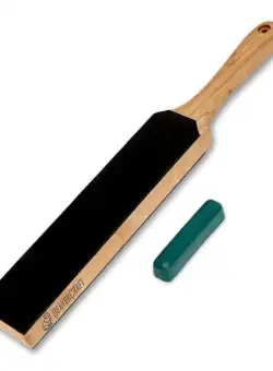 Set strop din piele si compus pentru ascutit cutite BeaverCraft LS6P1, 2 piese