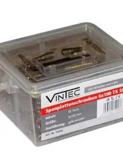 Set suruburi Vintec 75016, O6x100 mm, 85 piese