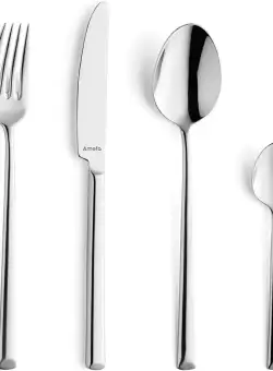 Set tacamuri inox 24 piese Amefa Metropole