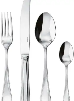 Set tacamuri Sambonet Contour Solid Handle 24 piese inox