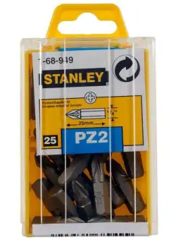 Set Varf Surubelnita 25 buc Stanley 1-68-949 PZ2 x 25 mm