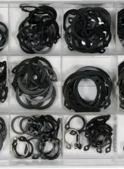 Set YATO, coliere seger interior + exterior, 225 buc