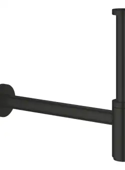 Sifon design Grohe pentru lavoar negru mat