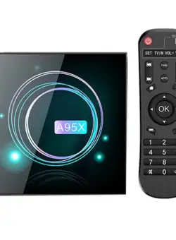 Smart TV Box Mini PC Techstar® A95X F3 Slim, Android 9, 2GB RAM, 16GB ROM, 8K, Bluetooth, WiFi 5G, RJ45