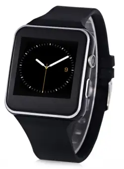 Smartwatch X6S Bluetooth Compatibil MicroSD si SIM Cu Camera Negru Resigilat