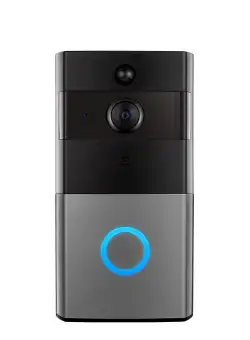 Sonerie Smart WiFi Techstar® DB01, Smart Life, Videointerfon, Senzor Miscare, Alerte Smartphone, MicroSD