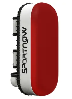 SPORTNOW Scut Box Lovituri Brat Muay Thai Karate Taekwondo Kickboxing Antrenament Rosu | Aosom Romania