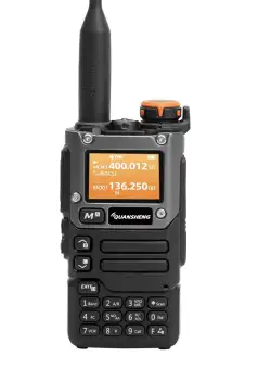 Statie Radio emisie-receptie Walkie Talkie Quansheng UV-K5(8) 5W, UHF, VHF, DTMF, FM Dual Band Two Way Radio, NOAA Weather Alarm