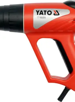 Suflanta aer cald YATO, termostat digital, accesorii, 2000W