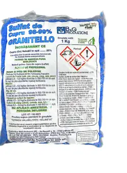 Sulfat de Cupru Granitello 1 kg (piatra vanata)