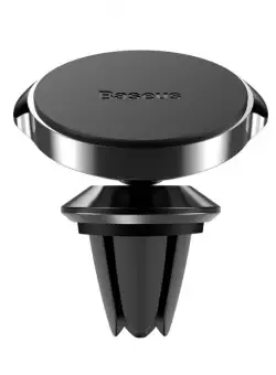 Suport auto magnetic telefon BASEUS Small Ears, rotatie 360, pentru grila ventilatie (negru) SUER-A01