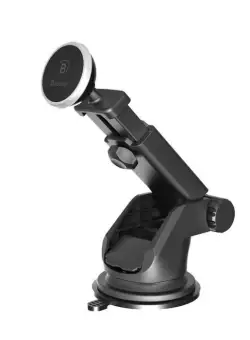 Suport auto telescopic magnetic telefon BASEUS Solid Series pentru parbriz bord (argintiu) SULX-0S