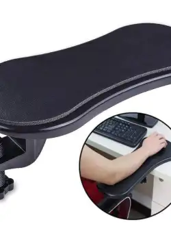 Suport de brat pentru birou, sustinere antebrat, ergonomic, adaptabil, rotativ