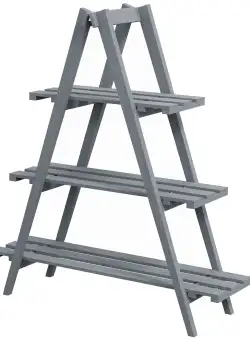 Suport de plante din lemn Outsunny , suport pentru ghivece