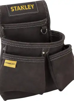 Suport de scule din piele pentru curea cu 3 buzunare Stanley STST1-80116