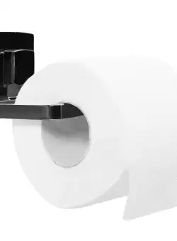 Suport hartie igienica negru 381698