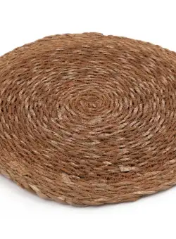 Suport pentru Farfurie din fibre de bambus MLN, Natur, 35x1x35 cm