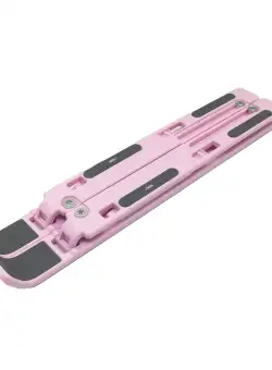 Suport Tableta MRG M634, Pentru birou, Pliabil, Reglabil, Roz C636 