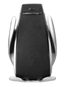 Suport telefon grila MRG L-S5, Smart Wireless, Fast Charge, Gri C385