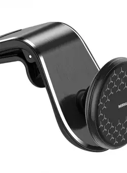 Suport Telefon MRG M676, Pentru grila auto, Magnetic, Negru C676