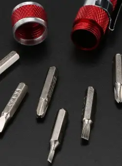 SURUBELNITA CU CAPETE INTERSCHIMBABILE, IN FORMA DE PIX