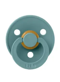 Suzeta Colour Latex BIBS Island Sea, tetina rotunda, 0 luni +