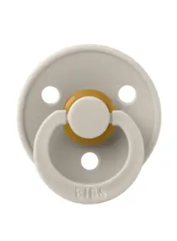 Suzeta Colour Latex BIBS Sand, tetina rotunda, 6 luni +