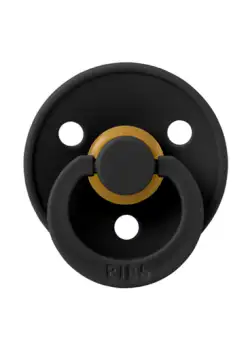 Suzeta Colour Latex BIBS, tetina rotunda, 6 luni +