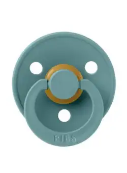 Suzeta Colour Latex, Tetina Rotunda, 6 Luni +, Island Sea