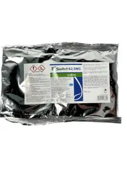 Switch 62,5WG 100 gr, fungicid sistemic si de contact, Syngenta, rezistenta la spalare (vita de vie, capsun, cires, mar, tomate, ardei, castraveti, par, gutui, salata, vinete, morcov, afin, coacaz, agris, zmeur, mur, telina, ceapa, fasole)