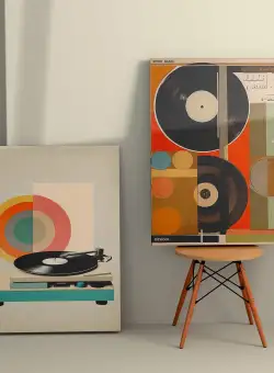 Tablou Canvas (2 bucăți) 2KNV4377, Multicolor, 110x70 cm