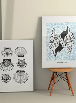 Tablou Canvas (2 bucăți) 2KNV4378, Multicolor, 110x70 cm