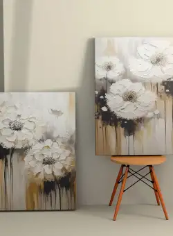 Tablou Canvas (2 bucăți) Artistic 2, Multicolor, 150x100 cm