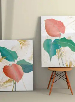 Tablou Canvas (2 bucăți) Classic 9, Multicolor, 110x70 cm