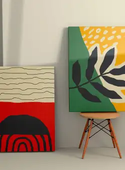 Tablou Canvas (2 bucăți) Rustic 17, Multicolor, 150x100 cm