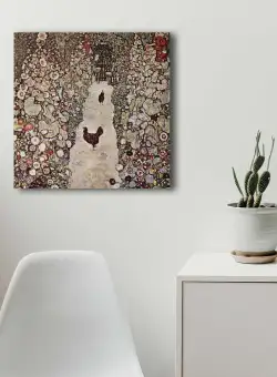 Tablou Canvas 4545KLIMT008, Multicolor, 45x45 cm