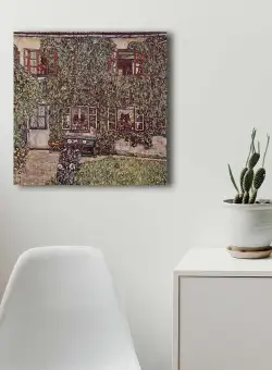 Tablou Canvas 4545KLIMT011, Multicolor, 45x45 cm