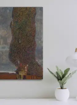 Tablou Canvas 4570KLIMT002, Multicolor, 70x45 cm