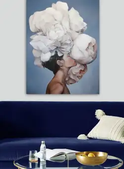 Tablou Canvas Albisor, Multicolor, 100 x 70 cm