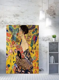 Tablou Canvas Geisha, Multicolor, 100 x 70 cm