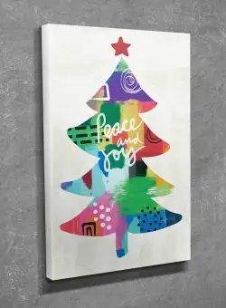 Tablou Canvas pe pânză DC173, Multicolor, 40x30 cm