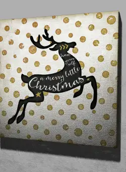 Tablou Canvas pe pânză KC189, Multicolor, 45x45 cm