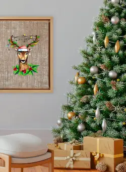 Tablou Canvas pe pânză NLJ800945_6696, Multicolor, 97x67 cm