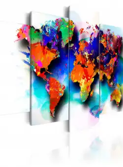 Tablou Picturesque World, 200 Cm X 100 Cm-Resigilat