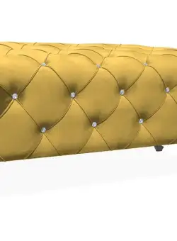 Taburet Hestia velvet curry Blu68