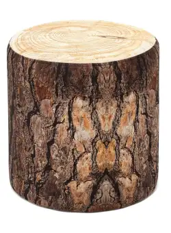 Taburet Kutuk Ciot de Copac, Maro, 40 x 40 cm