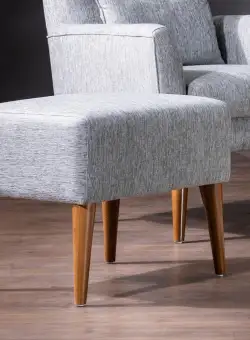 Taburet Lux Pupal, 46 x 45 x 50 cm