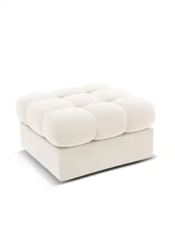 Taburet tapitat cu catifea Justin