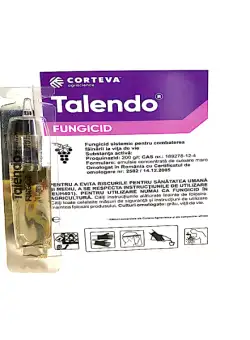 Talendo 100 ml, fungicid sistemic, DuPont, fainare (vita de vie), efect de lunga durata, rezistenta la spalare