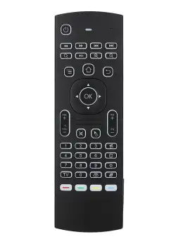 Tastatura Techstar® MX3 Pro, Air Mouse, Telecomanda, Iluminata, 2.4G, Gyroscop si IR